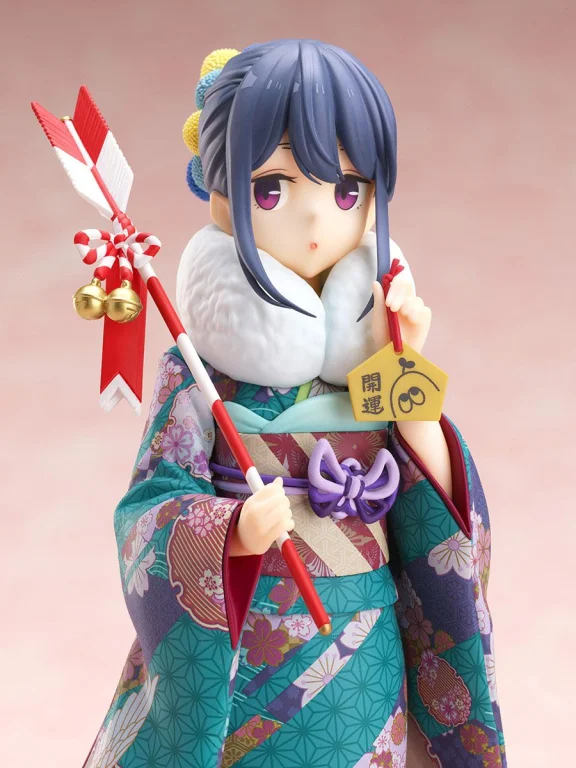 Laid-Back Camp - Scale Figure - Rin Shima (Furisode ver.)