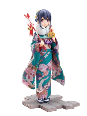 Produktbild zu Laid-Back Camp - Scale Figure - Rin Shima (Furisode ver.)