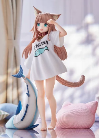 Produktbild zu My Cat is a Kawaii Girl - Scale Figure - Kinako (Good Morning ver. Limited Edition)