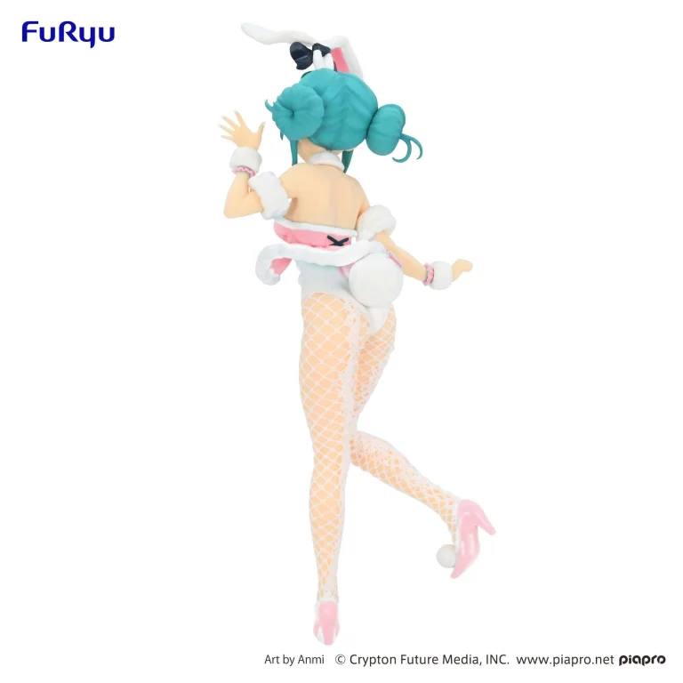 Character Vocal Series - BiCute Bunnies Figure - Miku Hatsune (White Rabbit Baby Pink)