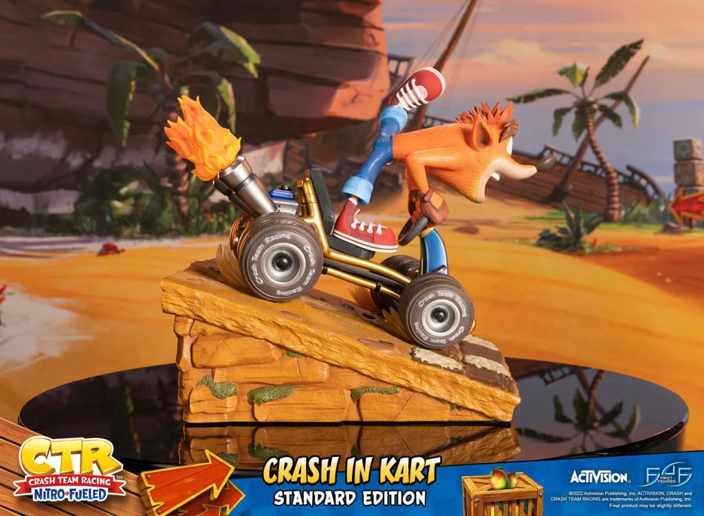 Crash Bandicoot - Non-Scale Figure - Crash in Kart