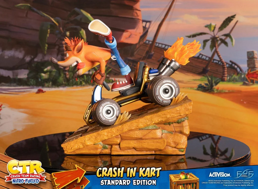 Crash Bandicoot - Non-Scale Figure - Crash in Kart