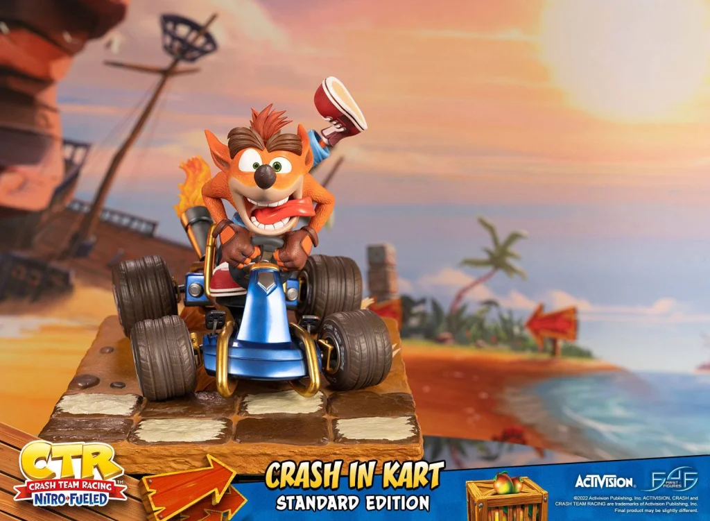 Crash Bandicoot - Non-Scale Figure - Crash in Kart