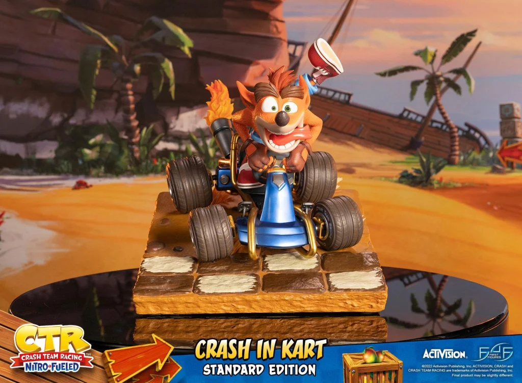 Crash Bandicoot - Non-Scale Figure - Crash in Kart