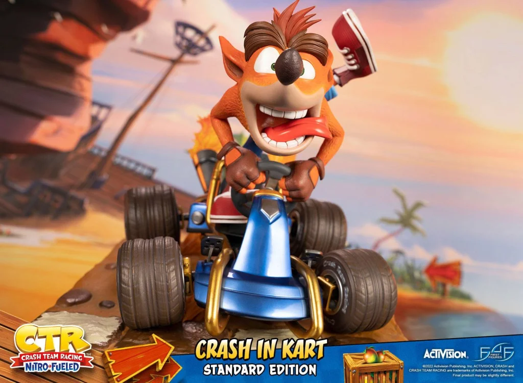 Crash Bandicoot - Non-Scale Figure - Crash in Kart