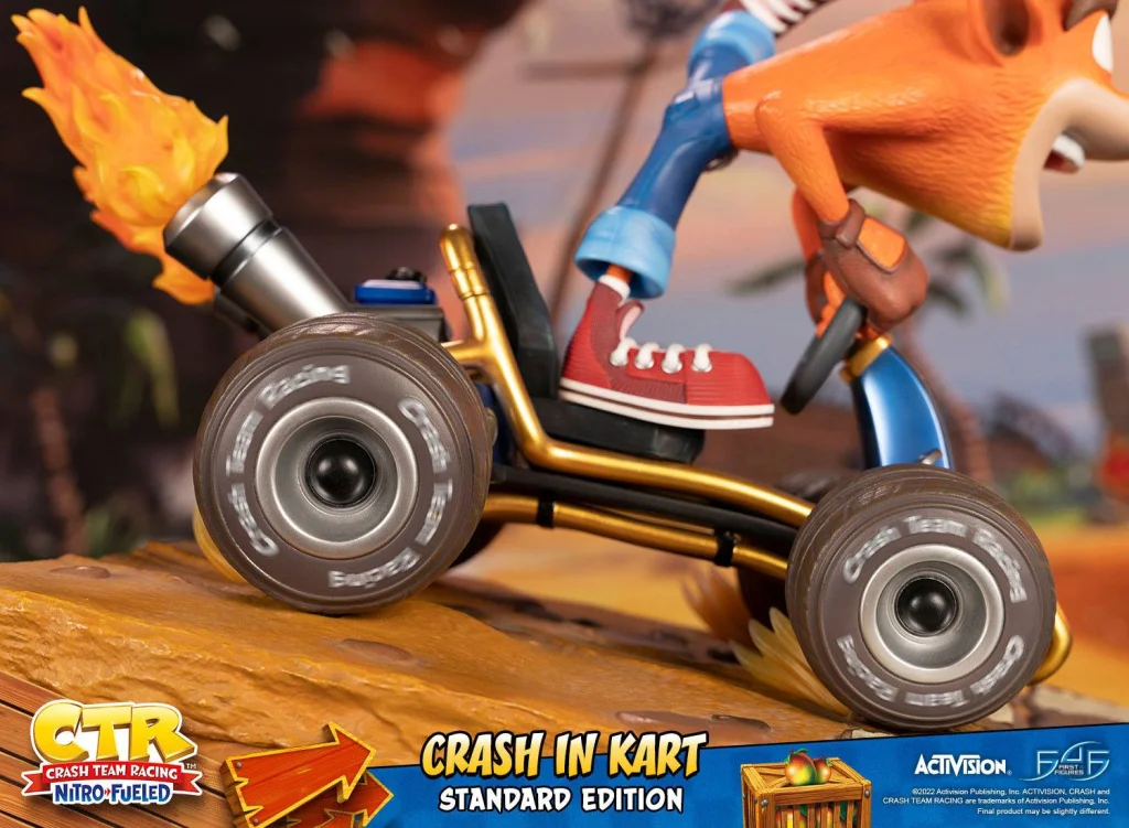 Crash Bandicoot - Non-Scale Figure - Crash in Kart