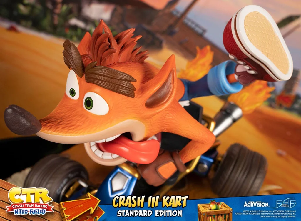 Crash Bandicoot - Non-Scale Figure - Crash in Kart