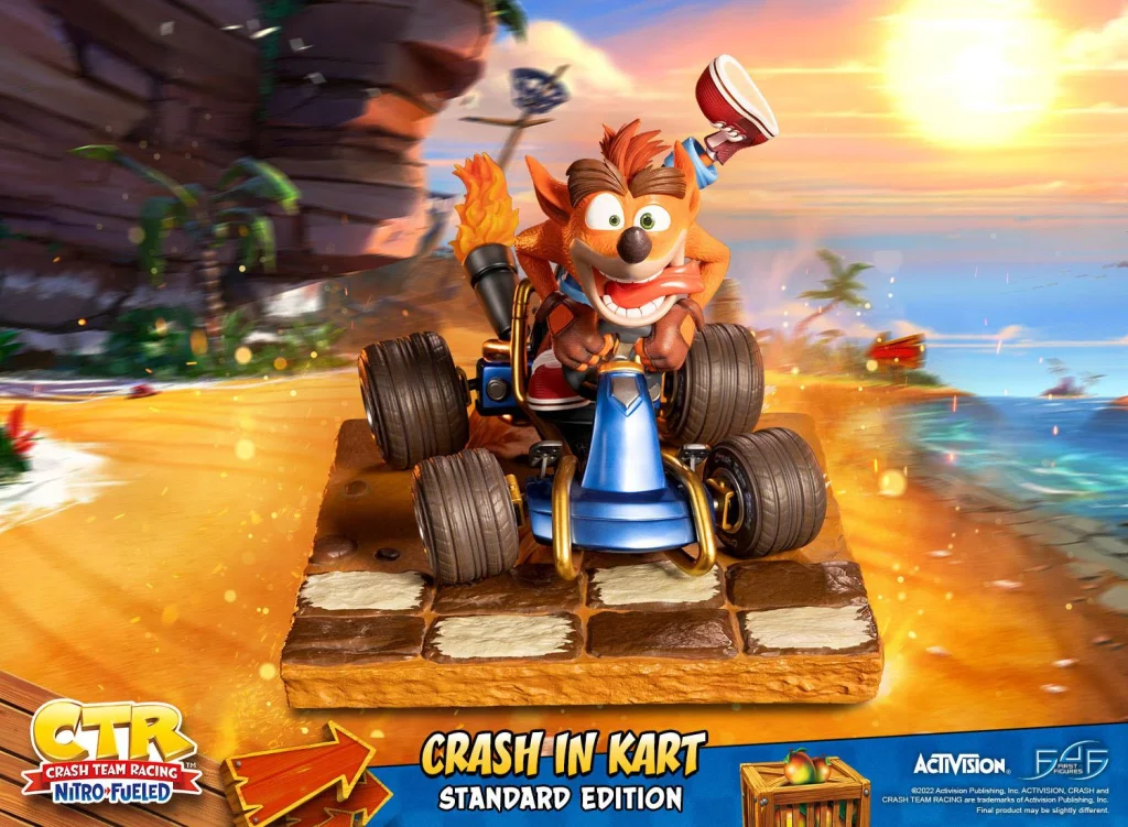 Crash Bandicoot - Non-Scale Figure - Crash in Kart