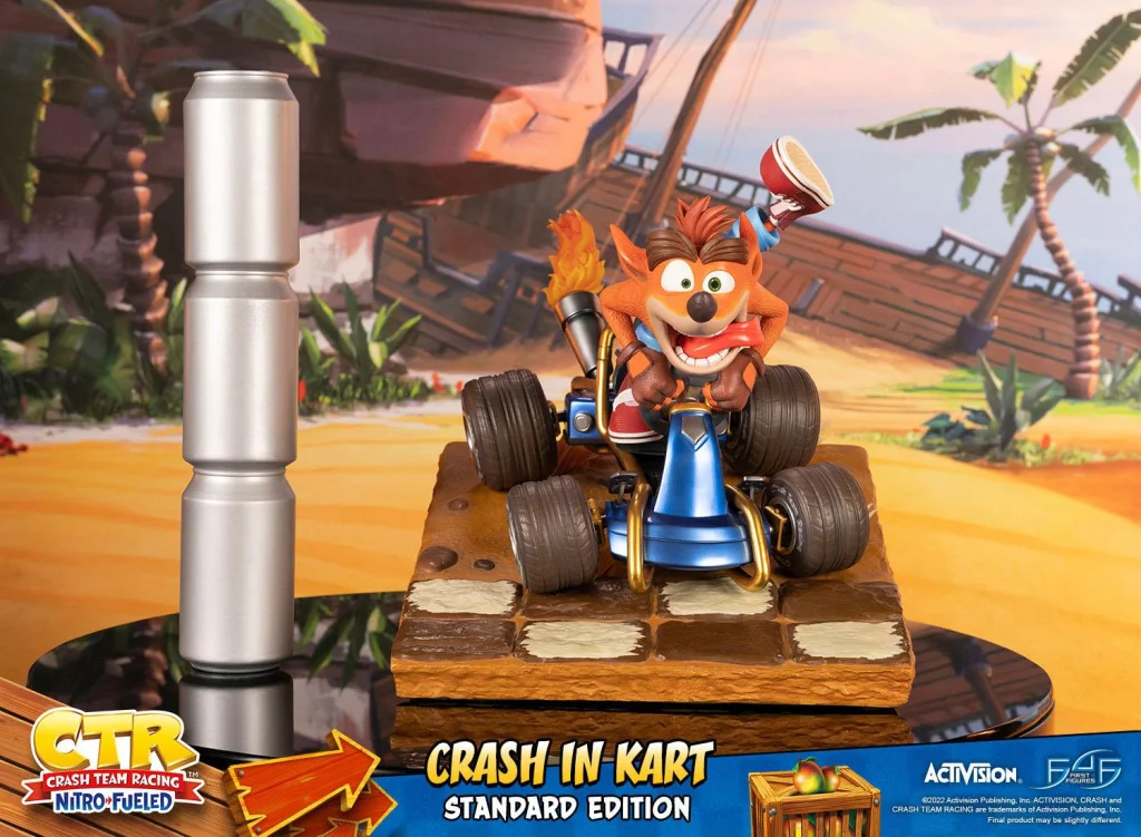 Crash Bandicoot - Non-Scale Figure - Crash in Kart