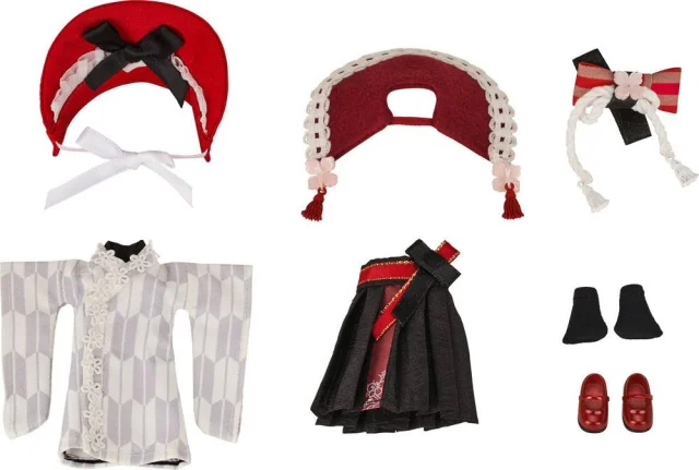 Produktbild zu Nendoroid Doll - Zubehör - Outfit Set: Rose (Japanese Dress Ver.)