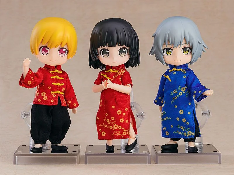 Nendoroid Doll - Zubeh&ouml;r - Outfit Set: Chinese Dress (Blue)