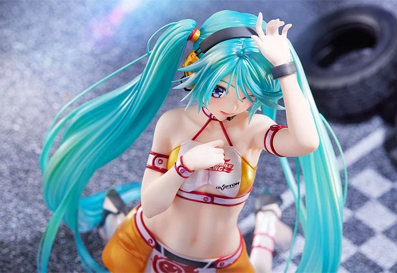 Character Vocal Series - Scale Figure - Miku Hatsune (Racing Miku 2010 Ver.)