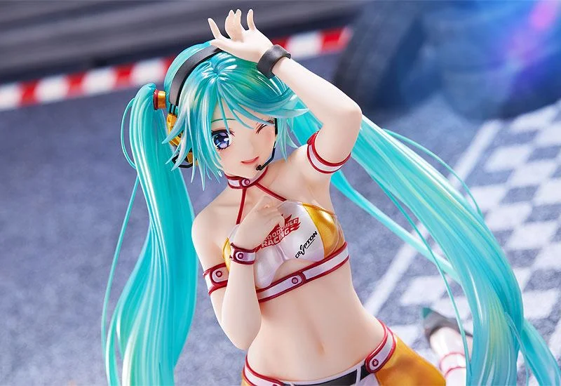 Character Vocal Series - Scale Figure - Miku Hatsune (Racing Miku 2010 Ver.)