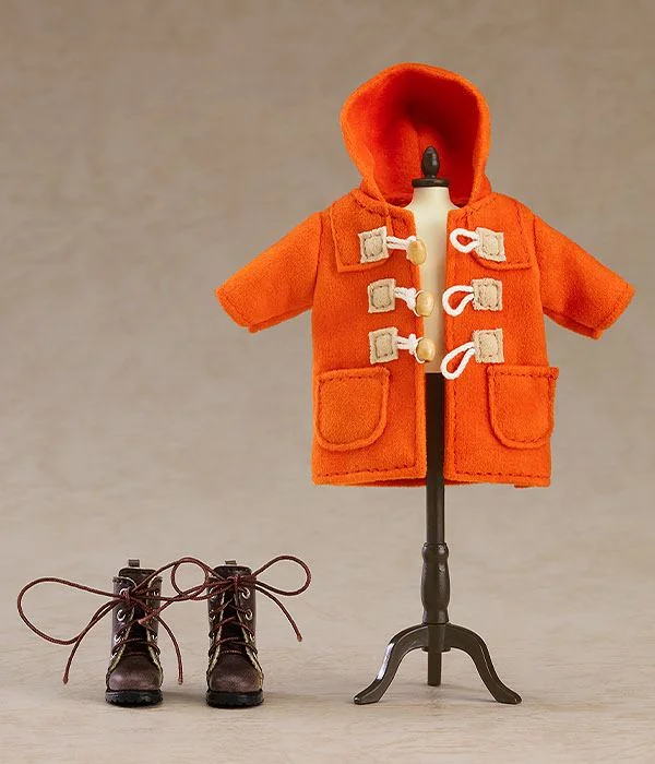 Original Character - Nendoroid Zubehör - Warm Clothing Set: Boots & Duffle Coat (Orange)