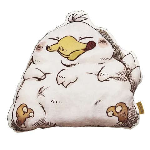 Produktbild zu Final Fantasy - Fluffy Fluffy Die-cut Kissen - Fat Chocobo