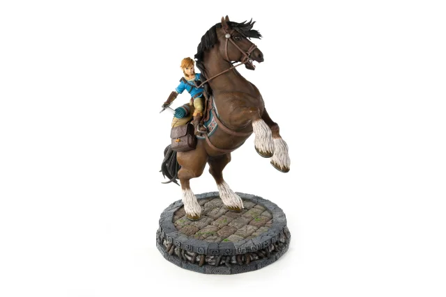 Produktbild zu The Legend of Zelda: Breath of the Wild - First 4 Figures - Link on Horseback