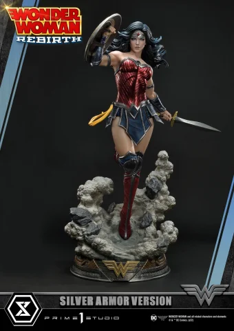 Produktbild zu DC Comics - Scale Figure - Wonder Woman (Rebirth Silver Armor Ver.)
