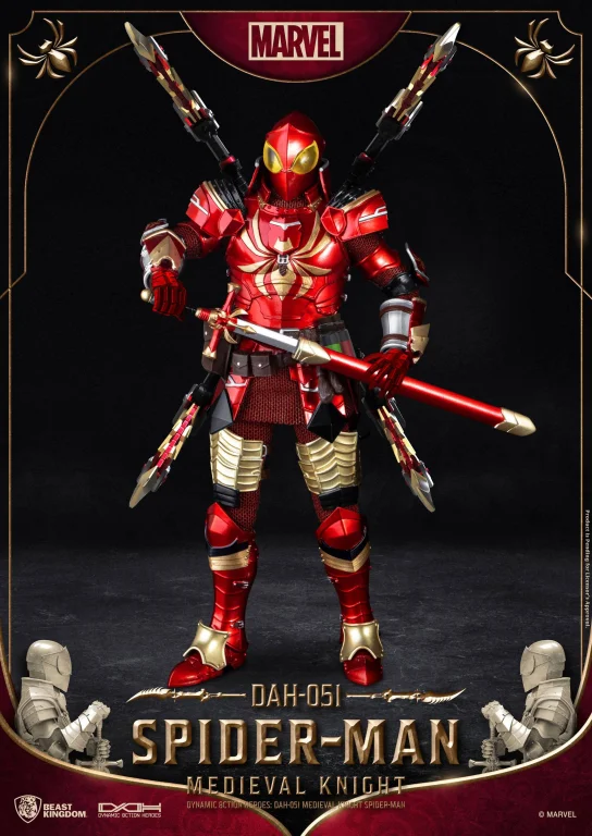 Marvel - Dynamic 8ction Heroes - Medieval Knight Spider-Man
