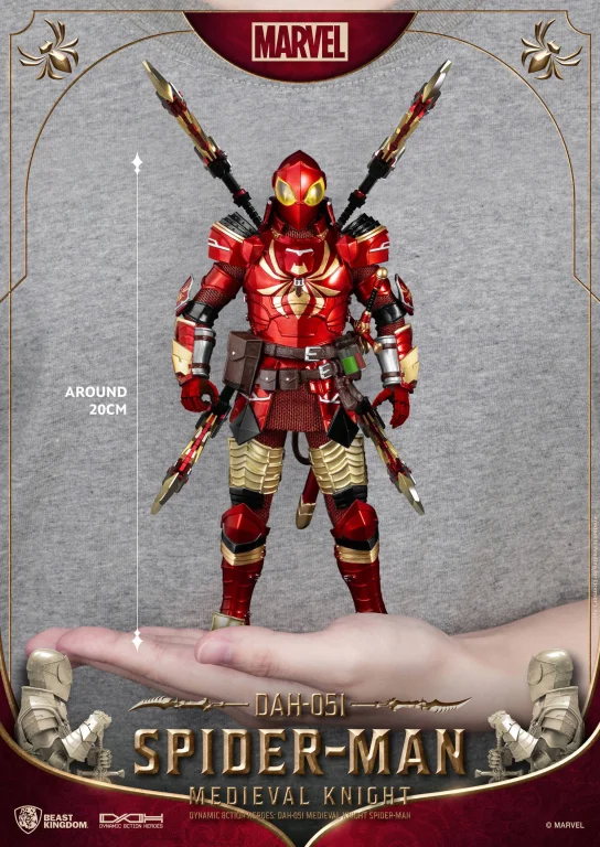 Marvel - Dynamic 8ction Heroes - Medieval Knight Spider-Man