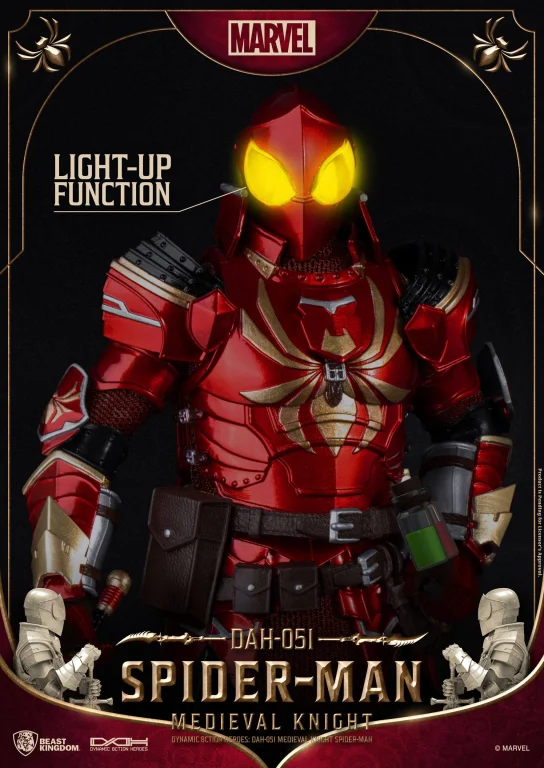 Marvel - Dynamic 8ction Heroes - Medieval Knight Spider-Man