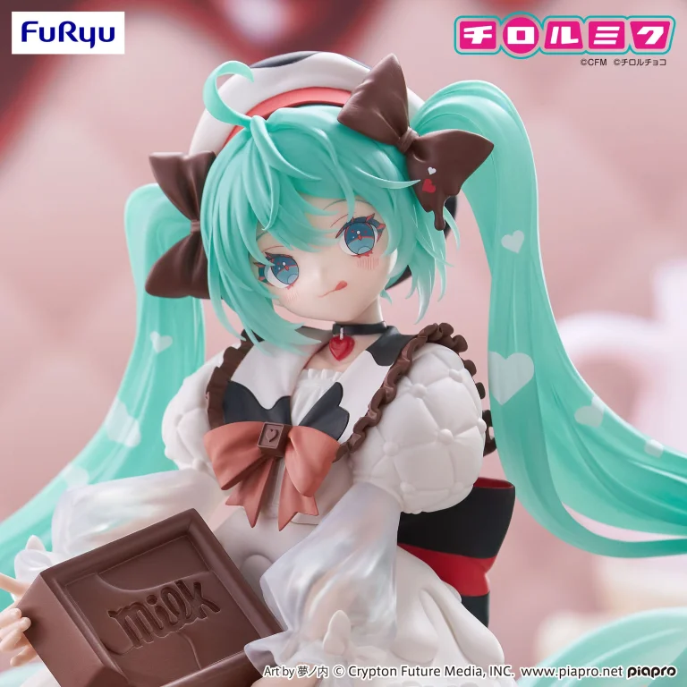 Character Vocal Series - Trio-Try-iT Figure - Miku Hatsune (Hatsune Miku &times; Tirol Chocolate) (Milk Ver.)