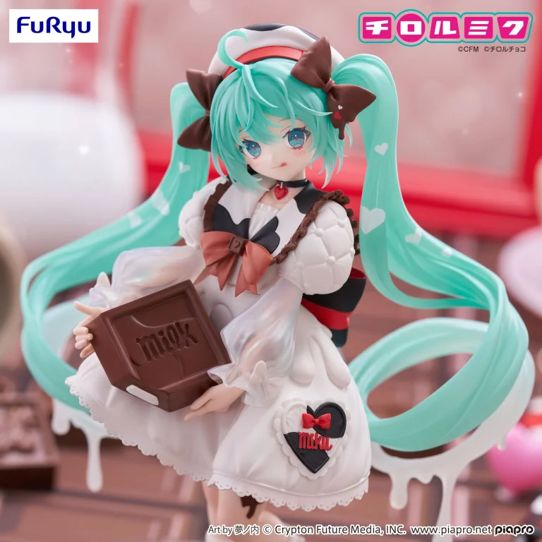Character Vocal Series - Trio-Try-iT Figure - Miku Hatsune (Hatsune Miku &times; Tirol Chocolate) (Milk Ver.)