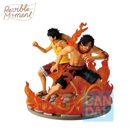 Produktbild zu One Piece - Ichibansho Figure - Revible Moment - Portgas D. Ace & Monkey D. Ruffy (Dramatic Memories)