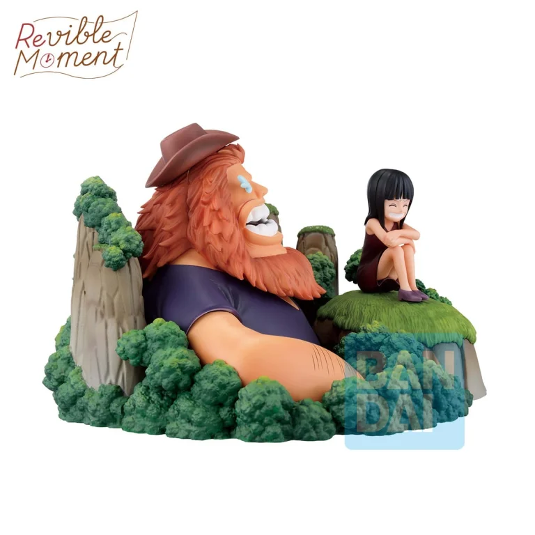 One Piece - Ichibansho Figure - Revible Moment - Jaguar D. Saul & Nico Robin (Dramatic Memories)
