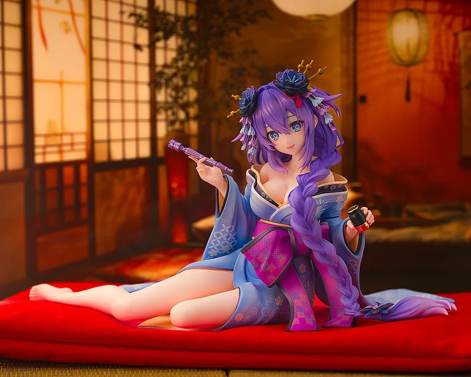 Hyperdimension Neptunia - Scale Figure - Purple Heart (Kimono Ver.)