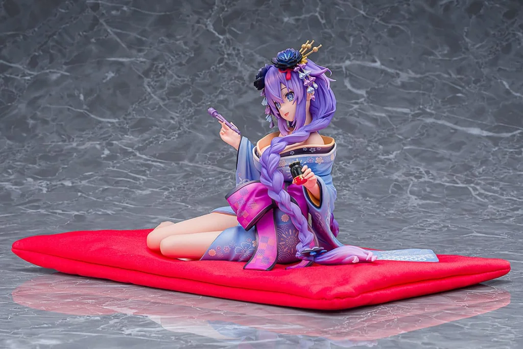 Hyperdimension Neptunia - Scale Figure - Purple Heart (Kimono Ver.)