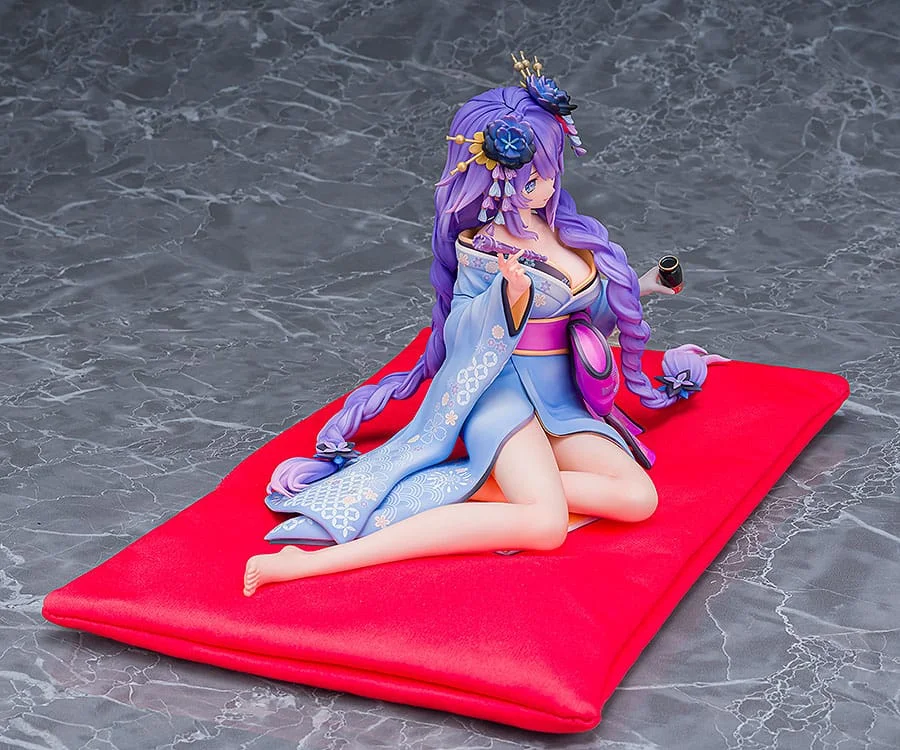 Hyperdimension Neptunia - Scale Figure - Purple Heart (Kimono Ver.)