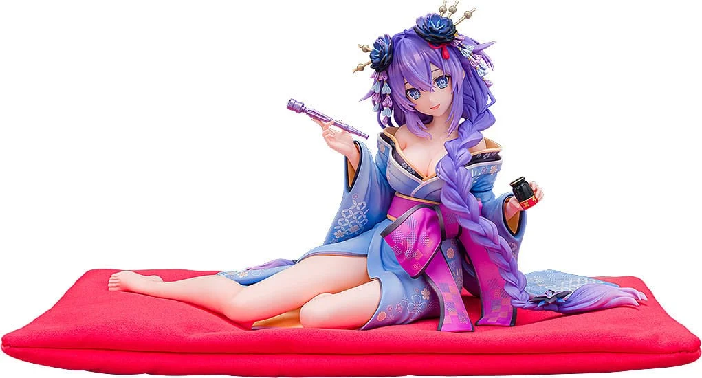 Hyperdimension Neptunia - Scale Figure - Purple Heart (Kimono Ver.)