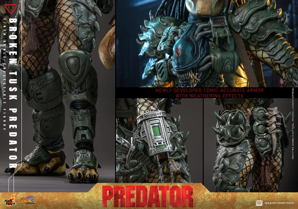 Alien vs. Predator - Scale Action Figure - Broken Tusk Predator