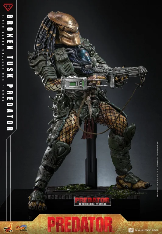 Alien vs. Predator - Scale Action Figure - Broken Tusk Predator