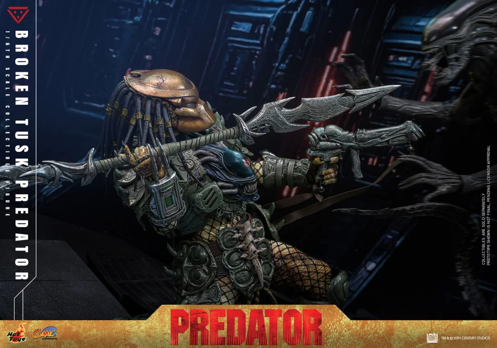 Alien vs. Predator - Scale Action Figure - Broken Tusk Predator