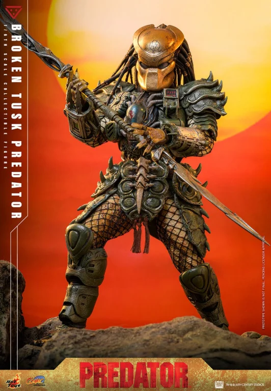 Alien vs. Predator - Scale Action Figure - Broken Tusk Predator