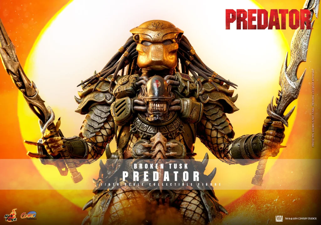 Alien vs. Predator - Scale Action Figure - Broken Tusk Predator
