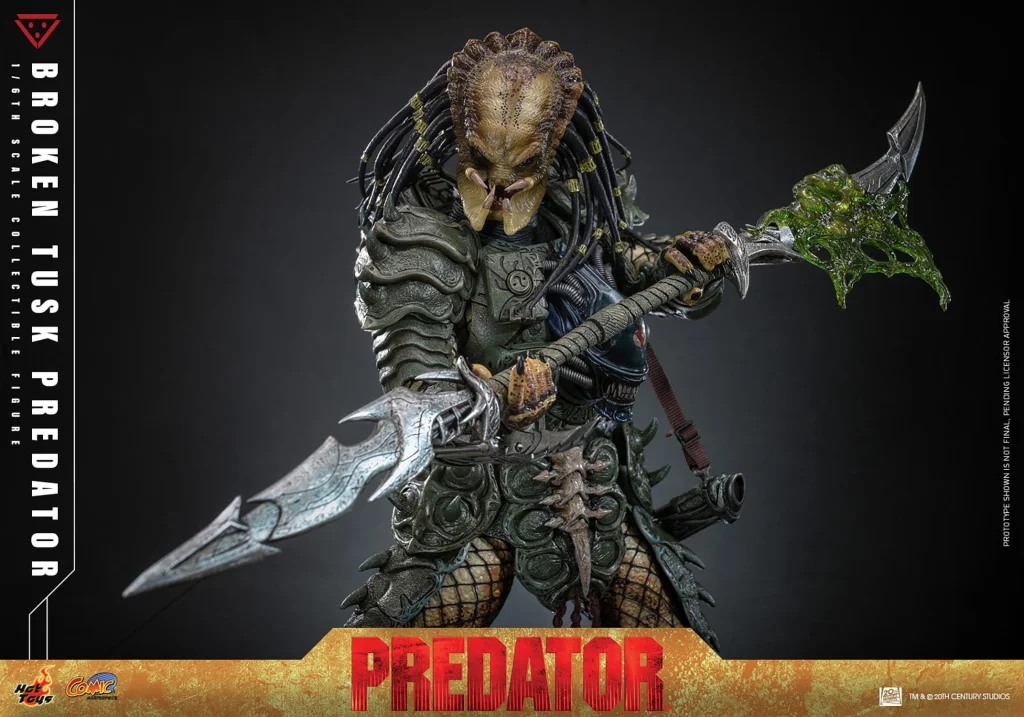 Alien vs. Predator - Scale Action Figure - Broken Tusk Predator