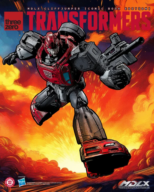 Transformers - MDLX - Cliffjumper (Comic Book Edition)
