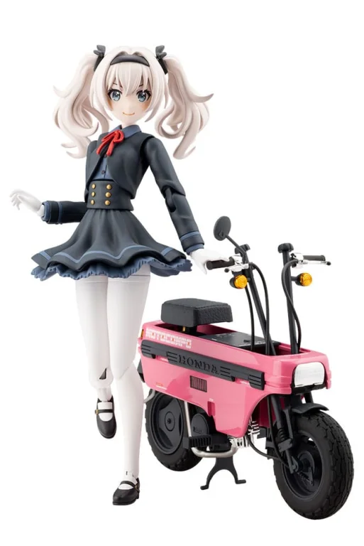 SOUSAI SHOJO TEIEN - Plastic Model Kit - Emma Koishikawa (Nocturne with Honda AB12 Motocompo)