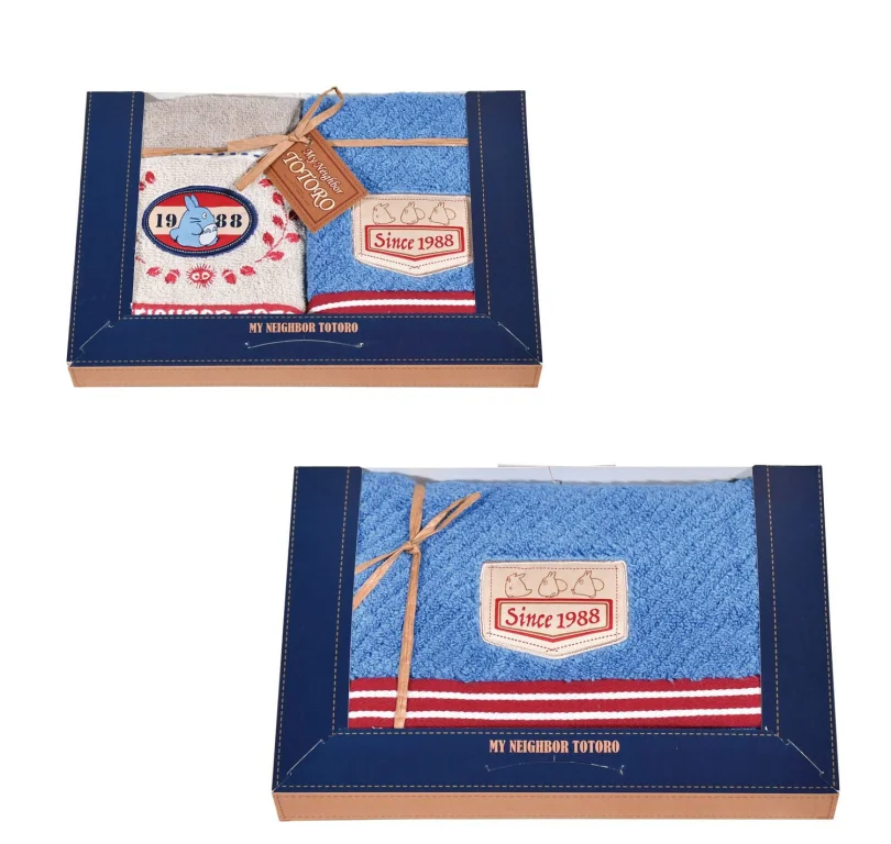 Mein Nachbar Totoro - Handtuch - Denim Stitching (3er Set)