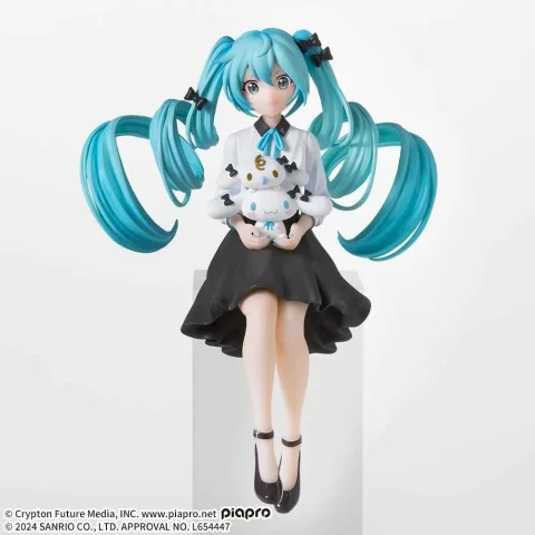 Produktbild zu Character Vocal Series - Hatsune Miku &times; Cinnamoroll - Chokonose Premium Figure - Miku Hatsune (Sumashi Ver.)