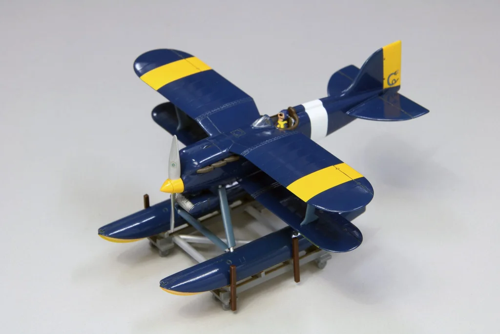 Porco Rosso - Model Kit - Curtiss R3C-0 Seaplane Prototype