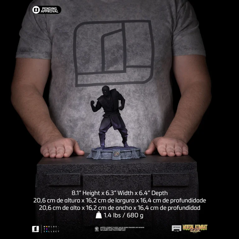 Mortal Kombat - Art Scale - Noob Saibot