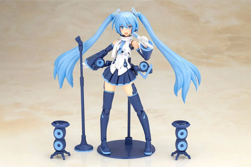 Character Vocal Series - FRAME ARMS GIRL - Plastic Model Kit - Miku Hatsune (Snow) (Another Color Ver.)
