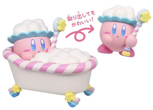 Kirby - Sweet Dreams Figure Mascot - Bath Time