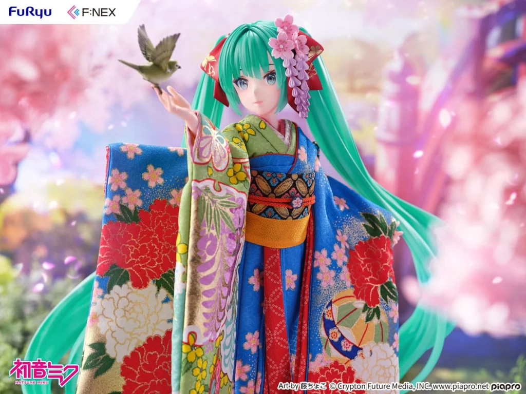 Character Vocal Series - Scale Figure - Miku Hatsune (Japanese Doll)