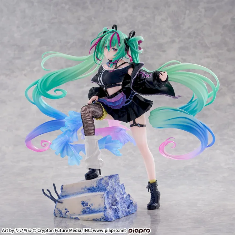 Character Vocal Series - FiGURiZM&alpha; - Miku Hatsune (Punk!)