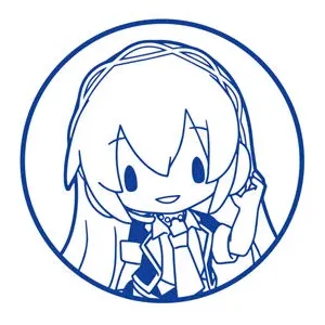 Character Vocal Series - Fuwapuchi Capsule Stamp Collection - Luka Megurine (School SEKAI)