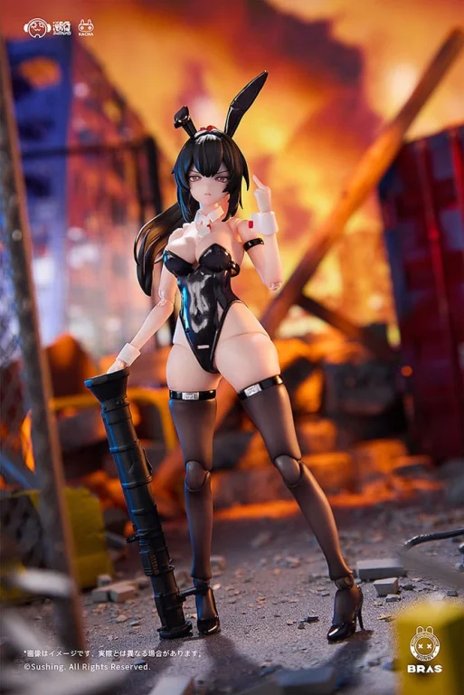 Bunny Rapid Action Squad - Scale Action Figure - Attacker Runa